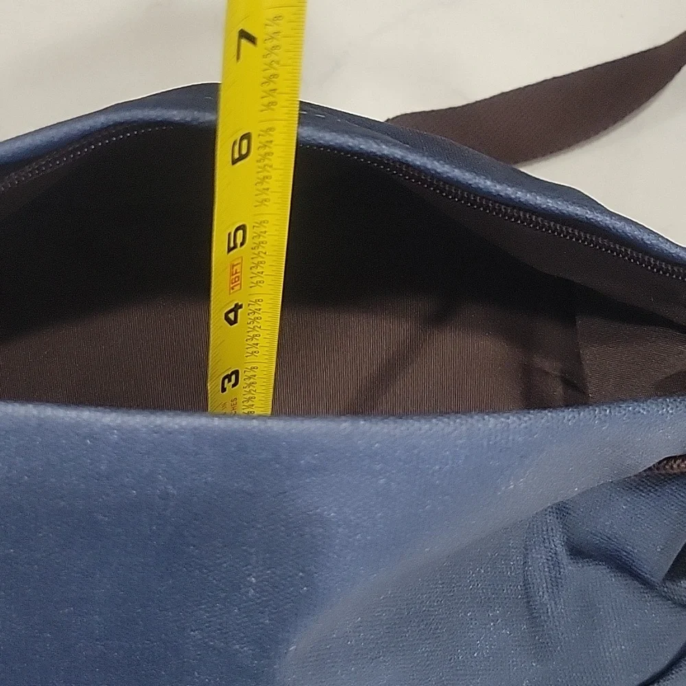 Blue Men's Sling Bag Crossbody Bag Traveler Bag